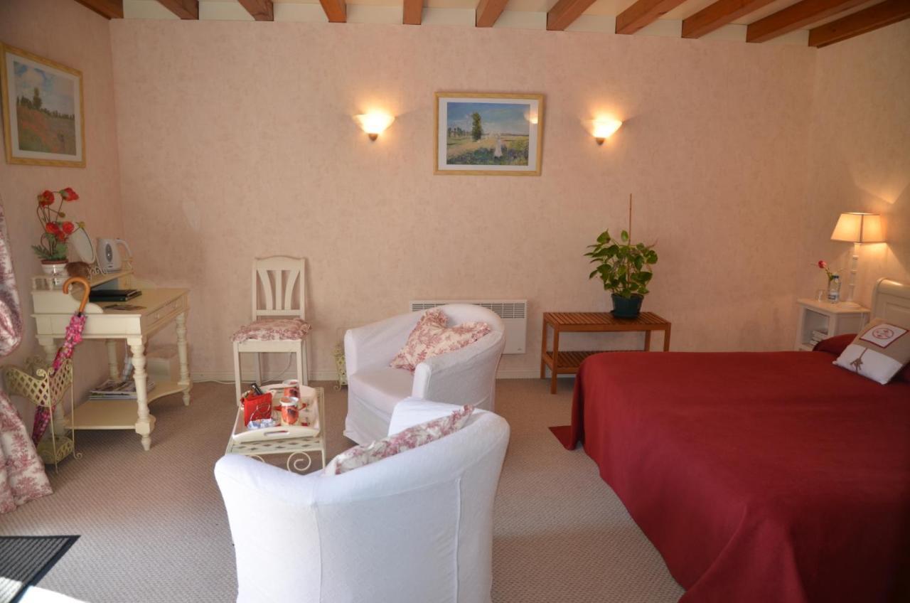 Le Clos Fleuri Bed & Breakfast Giverny Bagian luar foto